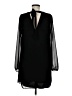 BCBGeneration 100% Polyester Solid Black Cocktail Dress Size M - photo 2