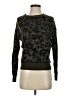John & Jenn Animal Print Black Pullover Sweater Size XS - photo 1