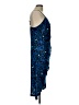 Shein Animal Print Blue Cocktail Dress Size 12 - photo 4