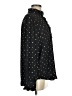 Ann Taylor Polka Dots Black Long Sleeve Blouse Size M - photo 4
