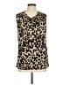 Merona Ivory Sleeveless Blouse Size M - photo 1