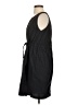 Baci Solid Black Casual Dress Size S - photo 5