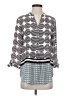 Ivanka Trump 100% Polyester Polka Dots Gray 3/4 Sleeve Blouse Size S - photo 1