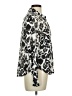 Cloth & Stone 100% Rayon Animal Print Silver Long Sleeve Blouse Size M - photo 4