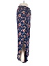 Devi 100% Rayon Floral Blue Casual Pants Size S - photo 4