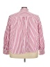 Free Assembly Stripes Red Long Sleeve Button-Down Shirt Size 4X - photo 2