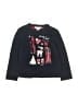 Janie and Jack 100% Cotton Graphic Black Blue Sweatshirt Size 3 - photo 1