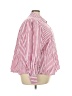 Free Assembly Stripes Red Long Sleeve Button-Down Shirt Size 4X - photo 4