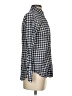 J.Crew Checkered-gingham Blue Long Sleeve Button-Down Shirt Size 00 - photo 4