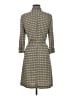 Express Houndstooth Gray Gold Casual Dress Size M (estimated) - photo 2