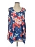 Unbranded Blue Sleeveless Blouse Size L (estimated) - photo 1