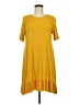 B Sharp Yellow Casual Dress Size M - photo 1