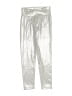 Gap Kids Metallic Silver Track Pants Size 8 - photo 1