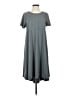 Lularoe Chevron-herringbone Gray Casual Dress Size S - photo 1