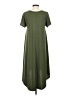 Lularoe Solid Green Casual Dress Size S - photo 2