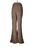 Majorelle 100% Polyester Chevron-herringbone Brown Tan Velour Pants Size M - photo 2