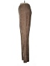 Majorelle 100% Polyester Chevron-herringbone Brown Tan Velour Pants Size M - photo 5