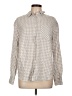 A New Day Houndstooth Gray Long Sleeve Button-Down Shirt Size L - photo 1