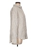 A New Day Houndstooth Gray Long Sleeve Button-Down Shirt Size L - photo 4
