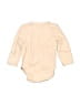 Assorted Brands 100% Cotton Tan Long Sleeve Onesie Size 3-6 mo - photo 2