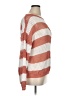 Unbranded 100% Polyester Stripes Orange Pullover Sweater Size XL - photo 4