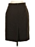 Petite Sophisticate Solid Brown Formal Skirt Size 0 - photo 2