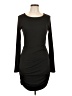 Mi ami Solid Black Casual Dress Size L - photo 1