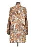 Shein 100% Polyester Paisley Brown Casual Dress Size 6 - photo 2