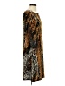 MESMERIZE Animal Print Brown Casual Dress Size XS - photo 4
