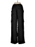 French Connection 100% Polyester Black Cargo Pants Size M - photo 2