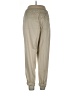 Lou & Grey Solid Tan Ivory Casual Pants Size L - photo 2