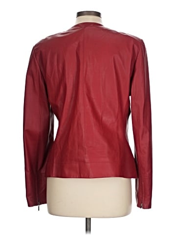 Lafayette 148 New York Leather Jacket (view 2)