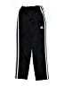 Adidas 100% Polyester Black Track Pants Size 6 - photo 1