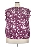 Fun2Fun 100% Polyester Purple Sleeveless Blouse Size 3X - photo 1