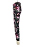 Victoria's Secret Floral Black Active Pants Size S - photo 5