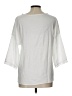 Unbranded 100% Polyester White 3/4 Sleeve Blouse Size L - photo 2