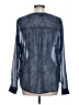 Torrid 100% Polyester Blue Long Sleeve Blouse Size Lg Plus (0) - photo 2