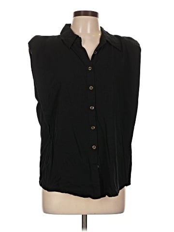 Treasure & Bond 3/4 Sleeve Button-Down Shirt (view 1)
