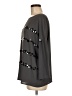 Ann Taylor LOFT 100% Polyester Gray Long Sleeve Blouse Size M - photo 5