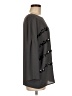 Ann Taylor LOFT 100% Polyester Gray Long Sleeve Blouse Size M - photo 4
