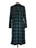 Assorted Brands Plaid Green Casual Dress Size L - photo 2