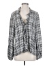Majorelle Gray Long Sleeve Blouse Size S - photo 1