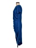 Unbranded Solid Blue Casual Dress Size M (estimated) - photo 5