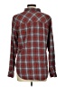 Universal Thread Plaid Red Long Sleeve Button-Down Shirt Size M - photo 2
