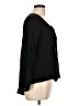 Sun & Shadow 100% Viscose Black Long Sleeve Blouse Size L - photo 4