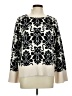 Ann Taylor LOFT Outlet Print Ivory Pullover Sweater Size M - photo 1