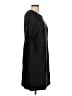Talbots 100% Polyester Solid Black Casual Dress Size 10 - photo 4
