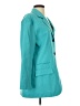 Topshop 100% Polyester Teal Blazer Size 4 - photo 4