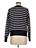 TRUTH BY REPUBLIC Stripes Black Pullover Sweater Size M - photo 2