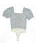 Heyson Blue Short Sleeve Blouse Size S - photo 2